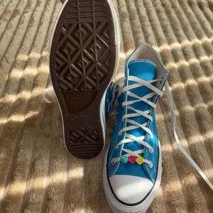 Converse Blue High-Top Sneakers